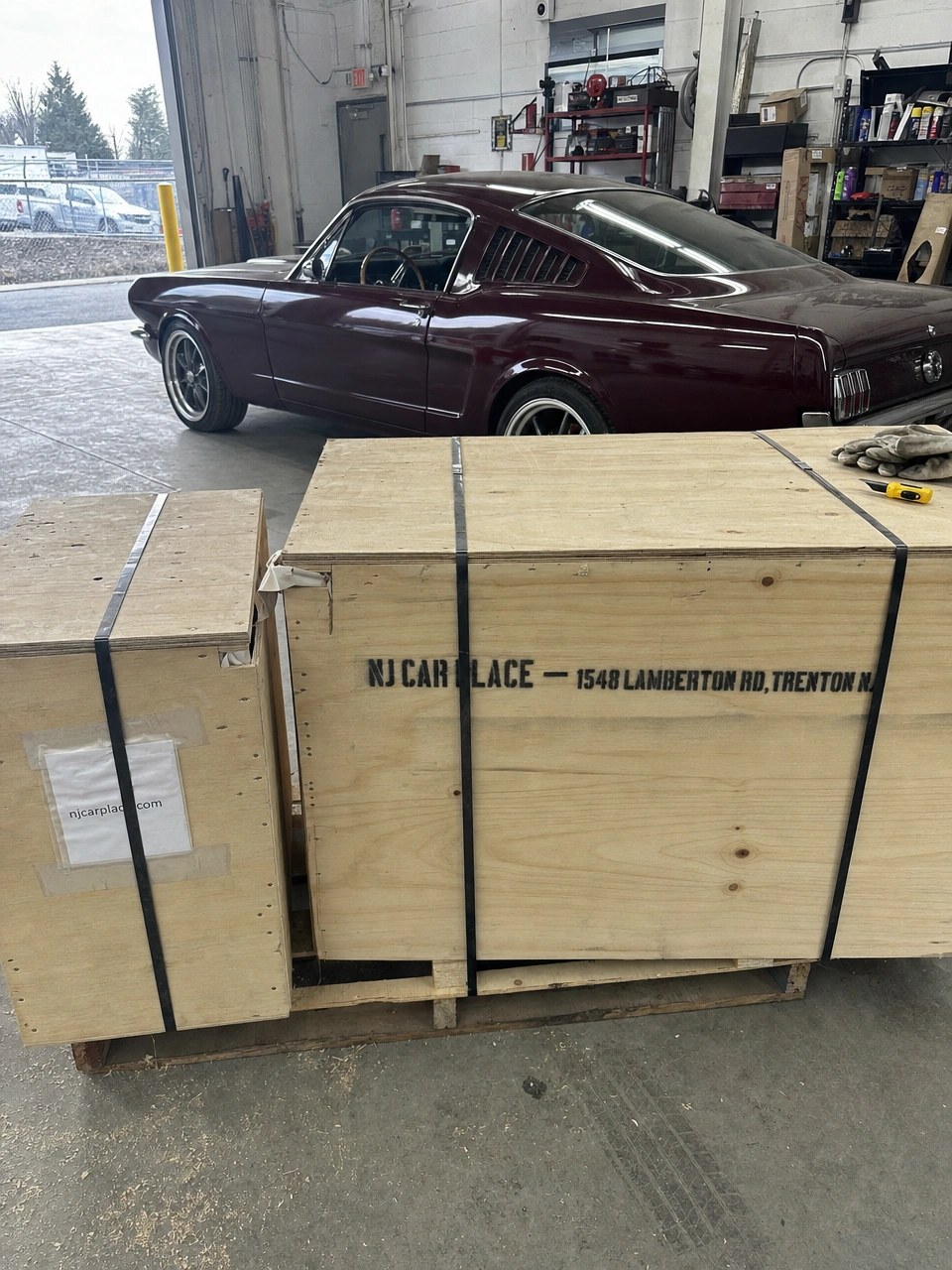 NJ Car Place — 1548 Lamberton Rd, Trenton NJ shipping crates